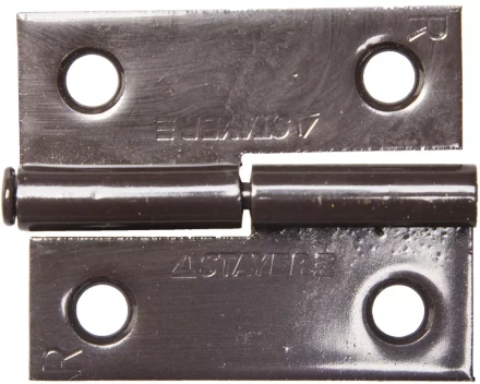 Петля дверная STAYER &quot;MASTER&quot; разъемная, цвет коричневый, правая, 50мм 37613-50-3R купить в Перми