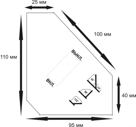Магнитный держатель 55LBS on/off (25 кг) JW-K55 купить в Перми