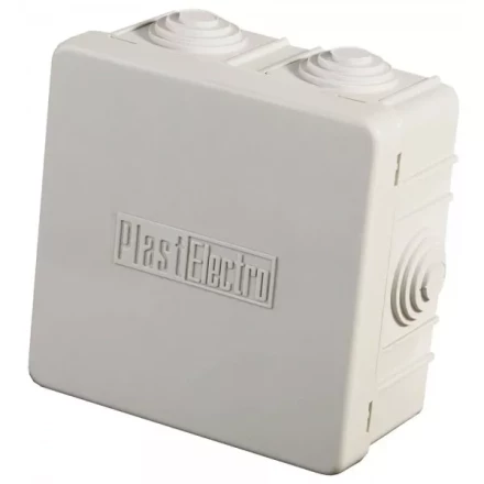 Коробка распределительная СВЕТОЗАР для наружного монтажа, макс. напряжение 400В, IP 54, 6 вводов, 85х85х40мм SV-54956 купить в Перми