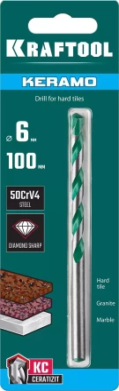 Сверла по керамограниту KERAMO 29175-100-6 купить в Перми