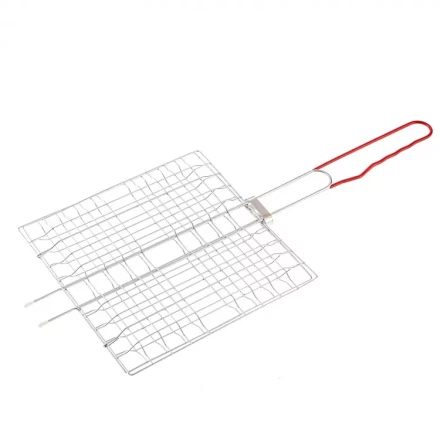 Решетка-гриль 230х230 мм хромированная PVC рукоятка Sparta 69635 купить в Перми