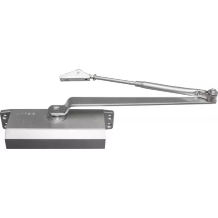 Доводчик дверной ЗУБР для дверей массой до 80 кг, цвет серебро 37910-80 купить в Перми