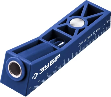 ЗУБР одно отверстие, одинарный кондуктор для глухих отверстий, Профессионал (30092) купить в Перми