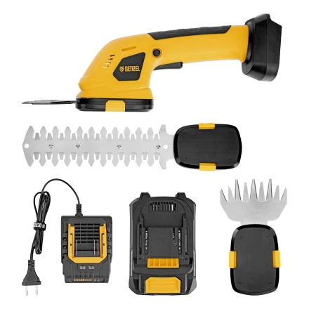 Ножницы-кусторез аккумуляторные GS-20, Li-Ion, 20 В // Denzel 59432 купить в Перми