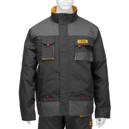 Куртка профессиональная рабочая, 65% полиэстер 35% хлопок, XXL// Denzel 90380 купить в Перми