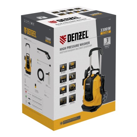 Мойка высокого давления R-230iD 3300Вт, 600 л/ч 58267 купить в Перми