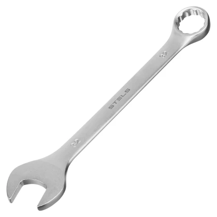 Набор ключей комбинированных Stels 15423, 6-32 мм, 22 шт, CrV, матовый хром купить в Перми