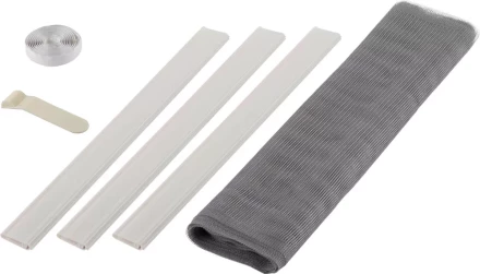 Сетка STAYER &quot;COMFORT&quot; противомоскитная для двери, с крепежной лентой и грузиками, ПЭТ, серая, 1,0 х 2,2 м 12501-10-22 купить в Перми