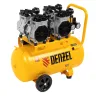 Компрессор безмасляный, малошумный Denzel DLS 2200/50, 2200 Вт, 2x1100, 50 л, 380 л/мин купить в Перми