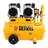 Компрессор безмасляный, малошумный Denzel DLS 2200/50, 2200 Вт, 2x1100, 50 л, 380 л/мин купить в Перми