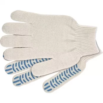 Перчатки х/б с ПВХ Волна 44г 10кл 10пар/уп 67796 купить в Перми