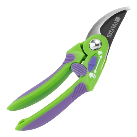 Секатор прямого реза Palisad 604858, регулировка захвата купить в Перми