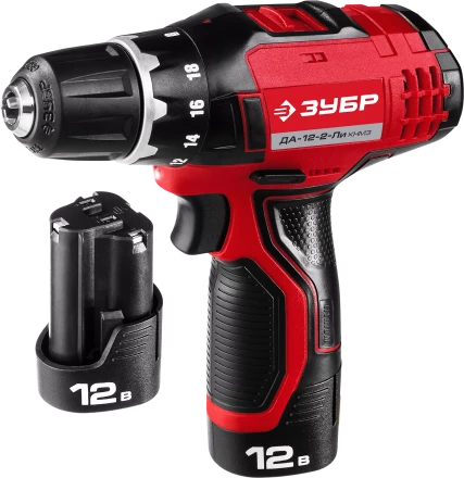 Дрель-шуруповерт 2 АКБ ДА-12-2-Ли КНМ3 серия МАСТЕР купить в Перми