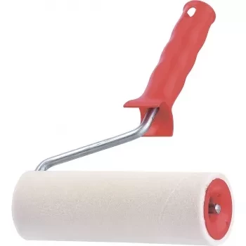 Валик  &quot;ВЕЛЮР&quot;, с ручкой 8мм, 180 мм, ворс  4 мм, D - 48 мм, D ручки - 8 мм, шерсть  MATRIX 80778 купить в Перми