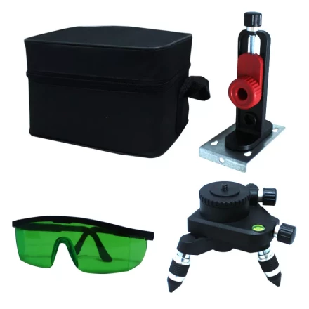 Лазерный нивелир SKYWER 360? 8 зеленых лучей купить в Перми