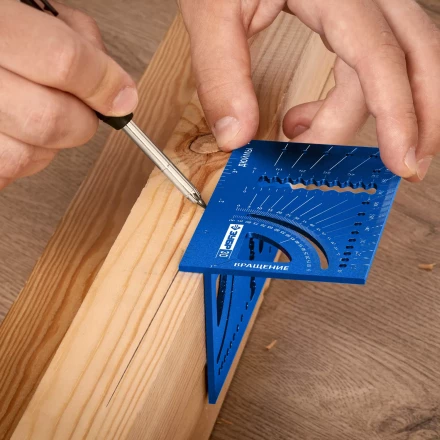 ЗУБР 3D, 7-в-1, угольник многофункциональный, Профессионал (34399) купить в Перми