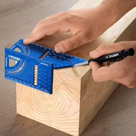 ЗУБР 3D, 7-в-1, угольник многофункциональный, Профессионал (34399) купить в Перми