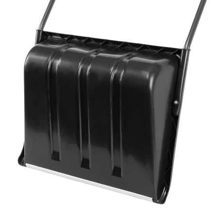 Движок для уборки снега пластиковый Сибртех, 570 х 470 х 1300 мм, стальная рукоятка, Россия, 615925 купить в Перми