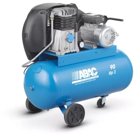 Компрессор масляный поршневой ременной Abac A 29 В / 90 СТ3 с рапидным соединением купить в Перми