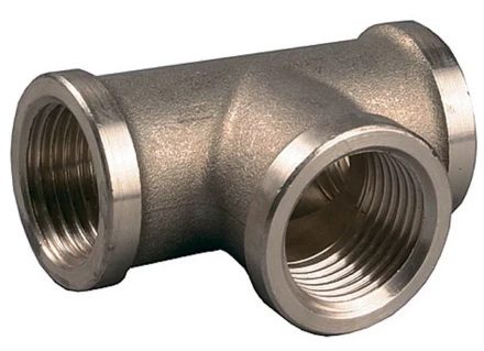 Тройник GENERAL FITTINGS латунь, г/г/г, 3/4&quot; 51055-3/4 купить в Перми