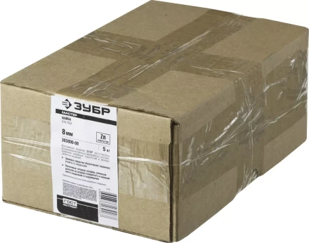 Шайба ЗУБР &quot;МАСТЕР&quot; DIN 125A, оцинкованная, 8мм, 5кг 303800-08 купить в Перми