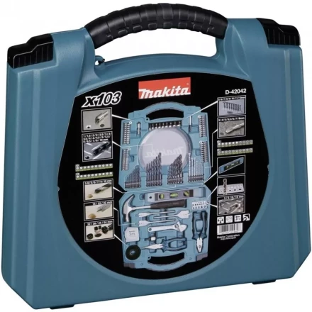 Универсальный набор Makita D-42042, 103 шт, в кейсе купить в Перми