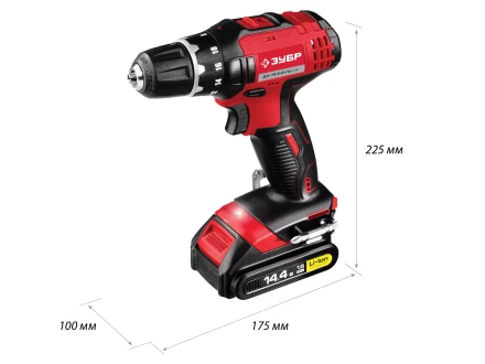 Дрель-шуруповерт ДА-14.4-2-Ли КМ2 серия МАСТЕР купить в Перми