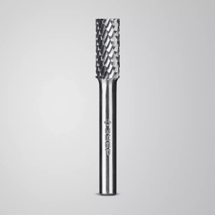 Зубр Твердосплавная борфреза B - цилиндр с торцевыми зубьями, 8 х 20 мм (28801-8-20) купить в Перми