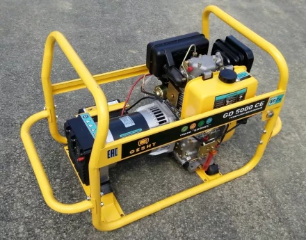 Дизельный генератор GESHT GD5000CE купить в Перми