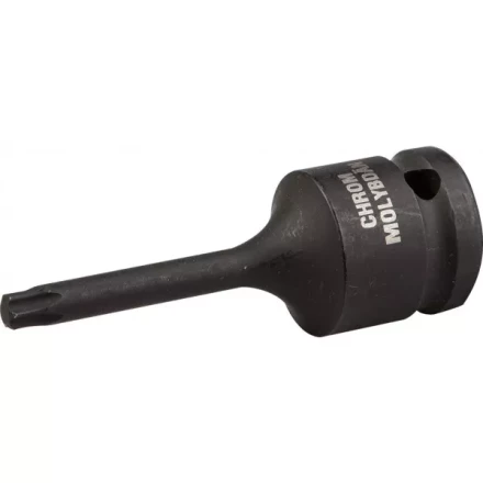 Торцовая головка KRAFTOOL &quot;INDUSTRIE QUALITAT&quot; ударная (1/2&quot;), TORX, Cr-Mo, фосфатированная, T40 27952-40_z01 купить в Перми