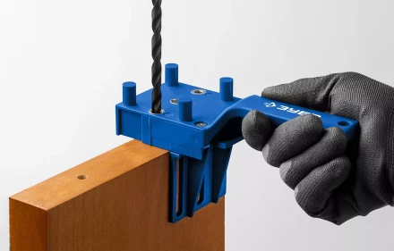 ЗУБР три отверстия, кондуктор для шкантов, Профессионал (30083) купить в Перми