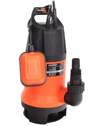 Насос дренажный для грязной воды F 900 PATRIOT купить в Перми