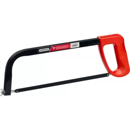 Ножовка по металлу MIRAX, пластиковая рукоятка, металлическая усиленная рамка, 300 мм 1573_z01 купить в Перми