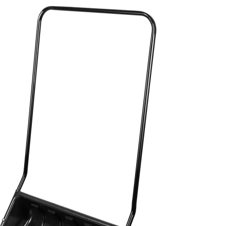 Движок для уборки снега пластиковый, 700х550х1470 мм, стальная рукоятка, Сибртех 61643 купить в Перми