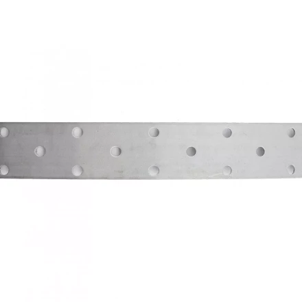 Лента перфорированная монтажная 1,5 мм LM  3см х 10м отверстие 4,5–5 мм цинк Россия Сибртех 46580 купить в Перми