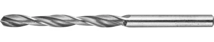 Сверло ЗУБР &quot;МАСТЕР&quot;  по металлу, цилиндрический хвостовик, быстрорежущая сталь Р6М5, 5х86мм 4-29621-086-5 купить в Перми