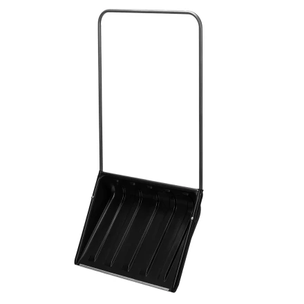 Движок для уборки снега пластиковый Сибртех, 695 х 540 х 1460 мм, стальная рукоятка, Россия 615935 купить в Перми