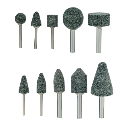Набор шарошек для дрели (ПШМ), 10 шт Denzel 76028 купить в Перми