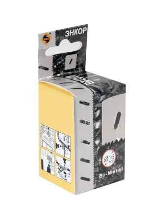 Коронка Bi-Metal Ф16 мм М3 Энкор 24116 купить в Перми