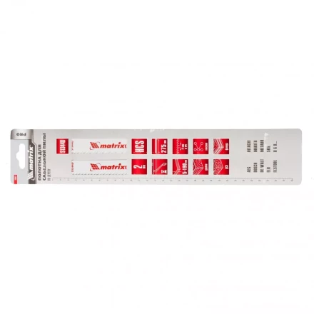 Полотна по дереву для сабельной пилы S1344D 275/4,3мм HCS 2 штуки  PRO Matrix 782011 купить в Перми