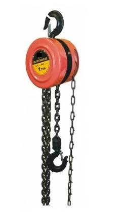 Таль ручная цепная тип HSZ-E г-п 1 тонн H=6 метра купить в Перми