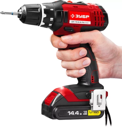 Дрель-шуруповерт 2 АКБ ДА-14.4-2-Ли КНМ2 серия МАСТЕР купить в Перми