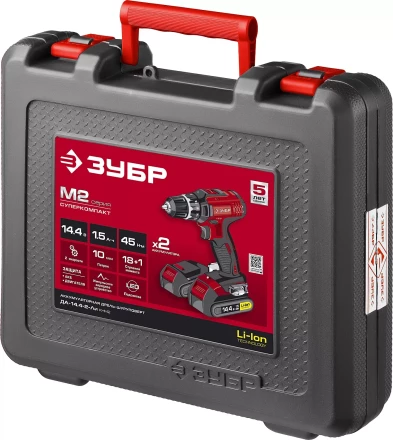 Дрель-шуруповерт 2 АКБ ДА-14.4-2-Ли КНМ2 серия МАСТЕР купить в Перми