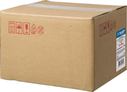 Саморезы СКД кровельные, RAL 9003 белый, 29 х 4.8 мм, 2 500 шт, для деревянной обрешетки, ЗУБР 4-300310-48-029-9003 купить в Перми