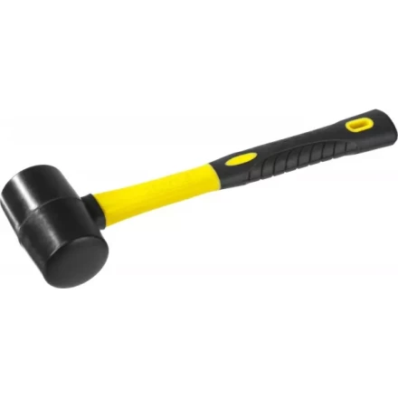 Киянка STAYER &quot;PROFESSIONAL&quot; резиновая ЧЕРНАЯ, с фиберглассовой ручкой 2054-40 купить в Перми