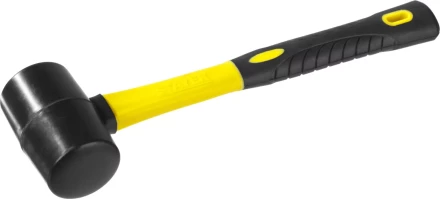 Киянка STAYER &quot;PROFESSIONAL&quot; резиновая ЧЕРНАЯ, с фиберглассовой ручкой 2054-40 купить в Перми