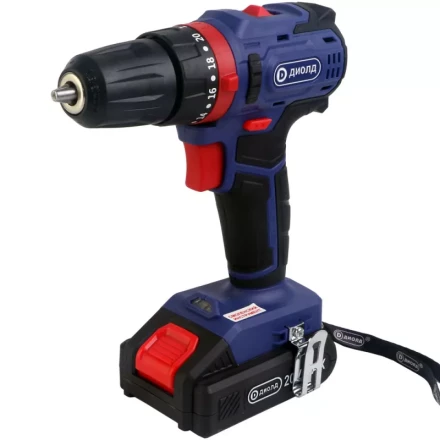 Аккумуляторная дрель-шуруповерт Диолд ДЭА-20ЛИ-02 У (ударная) купить в Перми