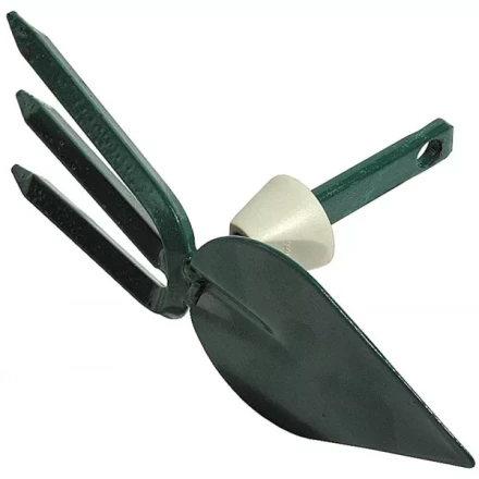 Мотыжка садовая RACO, лезвие лепесток, 3 зубца, с быстрозажимным механизмом, 75мм 4230-53819 купить в Перми