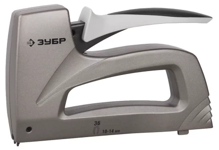 Степлер ЗУБР &quot;ПРЕМИУМ&quot;, пластинчатая пружина, литой корпус, тип 36 31512_z01 купить в Перми