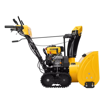 Бензиновая снегоуборочная машина Denzel SBM 610DT PRO, 212cc, гусеницы, эл.старт, блок. дифф. купить в Перми